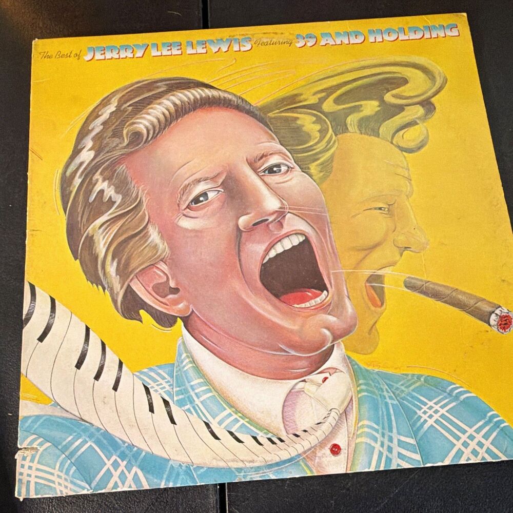 Jerry Lee Lewis The Best of Jerry Lee Lewis 12" Black Vinyl LP